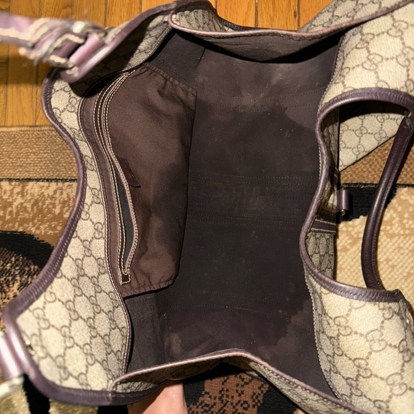 Gucci large Joy hobo tote with matching wallet - Picture 4 of 9